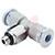 Norgren - M24670218 - 18 5/32in. Tee-Swvl Male Brnch FITTING|70455870 | ChuangWei Electronics