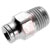 Norgren - 124250218 - 5/32 X 1/8 NPT MALE ADAPTER nkl pl Fitting|70436615 | ChuangWei Electronics