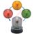 Edwards Signaling - 125XBRIRGA24D - Gray Base 24VDC DIV2 AMBER GREEN RED Multi-Stat 125 XBR LED|70016407 | ChuangWei Electronics