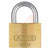 ABUS USA - 55/50 KD - KD Shackle 1 in H 15/16 in W 9/32 in Dia 2 in W 4 Pin Brass Padlock|70567108 | ChuangWei Electronics