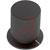 TE Connectivity - KFS500B1/4 - RoHS Compliant, ELV Compliant 0.5 in. Black Matte Knob|70156263 | ChuangWei Electronics