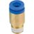 SMC Corporation - KQS06-01S - 6mm OD tubing 1/8R(PT)thread hex socket head male Fitting|70071599 | ChuangWei Electronics