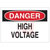 Brady - 84876 - B-302 7x10 In DANGER - High Voltage|70345378 | ChuangWei Electronics