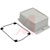 PacTec - OD-56-2.5-K - 2.667 in. 6.054 in. Light Gray Polycarbonate (HB) Enclosure, Electronic|70079843 | ChuangWei Electronics