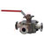 Dwyer Instruments - WE33-CHD00-T2 - 3-WayTri-Clamp Stainless Steel Ball Valve  Flow Path B 1/2