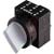 Siemens - 3SB3000-2KA11 - plas ring Blk 2 posMtnd selector knob act. Switch, part|70240480 | ChuangWei Electronics