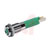 CML Innovative Technologies - 19010351 - Superflat Bezel 8mcd 24VDC 5mmLens M8 Green LED Indicator, Pnl-Mnt|70011625 | ChuangWei Electronics