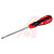 RS Pro - 4594105 - Parallel 5 mm Tip 100 mm Chrome Vanadium Steel Ergonomic Screwdriver|70412237 | ChuangWei Electronics