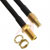 Amphenol RF - 255110-01-12.00 - 12 INCHES RG-316 MCX STRAIGHT PLUG TO MCX BULKHEAD JACK CABLE ASSEMBLIES|70033047 | ChuangWei Electronics