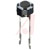 Panasonic - EVQ-11G09K - Black Hgt=9.0mm OF=1.3N 6mm dia SPST Tactile Switch|70270683 | ChuangWei Electronics