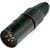 Neutrik - NC4MX-BAG - Cable end X series 4 pin male - black/silver|70088424 | ChuangWei Electronics