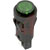 SloanLED - 5001-282QC - GREEN LENS 28V QUICK CONNECT TERMINAL Pnl-Mnt; 1/2