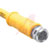 TURCK - PKGS 4M-1 - U-34849 Yellow PVC 1 Meter 4 Wire Shielded M8 Female Straight Cordset|70248828 | ChuangWei Electronics