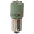 SloanLED - 197-DP242 - 197 Seri Gap 20deg 568nm 20mA 24V 0.36In. Bayonet 500mcd Green T-3 1/4 Lamp, LED|70015431 | ChuangWei Electronics