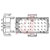 TE Connectivity - 640501-1 - 4.19mm Pitch 9 Way 3 Row Straight PCB Header Miniature Rectangular Series|70084898 | ChuangWei Electronics