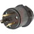 Hubbell Wiring Device-Kellems - HBL2611BK - BK L5-30P 30A 125V LKG PLUG|70574826 | ChuangWei Electronics