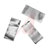 TapeCase - 5-1120-1/2-4R - Conductive Acrylic - 0.5in x 4in Rectangles 4 mil 3M? Aluminum Foil|70758055 | ChuangWei Electronics