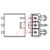 TE Connectivity - 2029151-4 - W/PEGS UL94V-0 SINGLE ROW 4 POS VAL-U-LOK RIGHT ANGLE HEADER|70041544 | ChuangWei Electronics