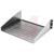 Bud Industries - SA-1749-MG - Metallic Gray 5.218 in. 16 ga. Steel 150 lbs. (Max.) 19 in. Shelf, Rack|70147606 | ChuangWei Electronics