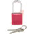 Panduit - PSL-7-LS - Shackle .25D 3.0H .79W Red Anodized Aluminum Body 1.60H 1.50W PadLock|70386707 | ChuangWei Electronics