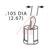 TE Connectivity - A107MD9CQ04 - PCB 5 A@ 28 V dc 5 A@ 125 V ac Toggle Switch SPDT On-Off-(On)|70294807 | ChuangWei Electronics