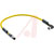 Lumberg Automation / Hirschmann - RSMV 3-RKMWV 3-593/0.6 M - 11192 YELLOW PVC 0.6 METER 3 POLE M8 MALE STRAIGHT TO FEMALE R/A CORDSET|70635896 | ChuangWei Electronics