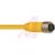 Lumberg Automation / Hirschmann - RKT 4-633/5M - 600000281 YELLOW PVC 5METER 4 POLE M12 FEMALE STRAIGHT CORDSET|70050948 | ChuangWei Electronics