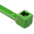 HellermannTyton - T30R5M4 - 1000/pkg Green PA66 30lb Tensile Strength 5.8