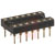 Mill-Max - 110-13-314-41-001000 - -25 to 85deg 3A 50V 30muIn. Gold 0.3In. Solder 14 Pos. 4-Finger Open Socket, DIP|70206542 | ChuangWei Electronics