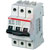 ABB - S203U-K2 - UL 489 Screw Terminals Handle 240VAC 2A K Curve 3-Pole Circuit Breaker|70370375 | ChuangWei Electronics