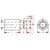 RAF - 1535-B-6-AL - ALU .14 HOLE CLEARANCE 1/16 PANEL .105 SWAGE 3/8 IN 1/4 ROUND SWAGE SPACERS|70006614 | ChuangWei Electronics