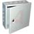 Bud Industries - JBH-4960-KO - JBH Series Hinged NEMA1 10x10x4 In Gray Steel Wallmount Junction Box|70148045 | ChuangWei Electronics